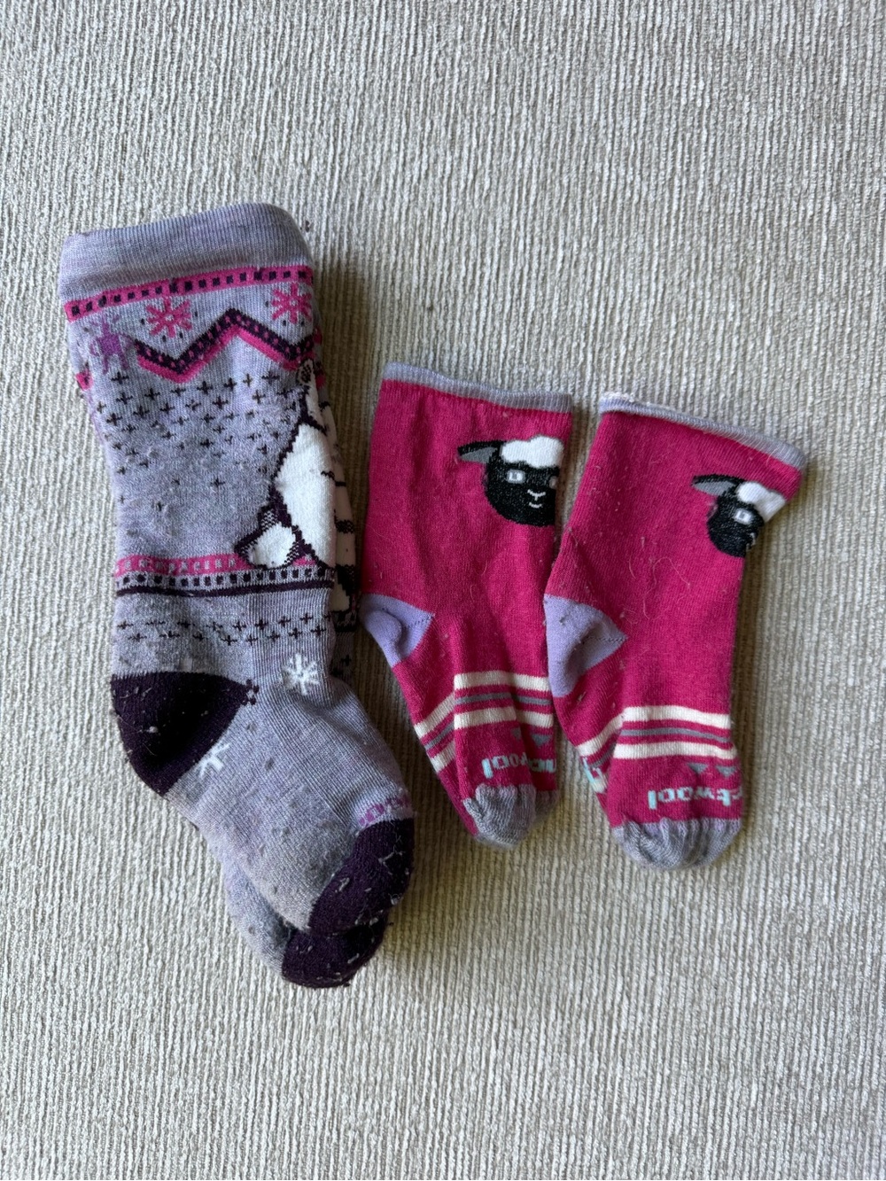 Smartwool 2 pairs of kids socks